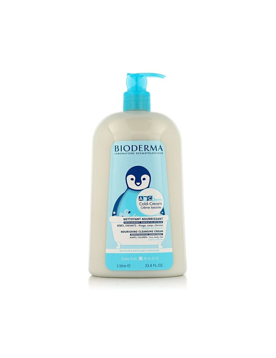 Bioderma ABCDerm Cold-Cream Nourishing Cleansing Cream 1000 Ml
