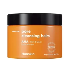 Hanskin Pore AHA Rich & Moist Cleansing Balm 80 G